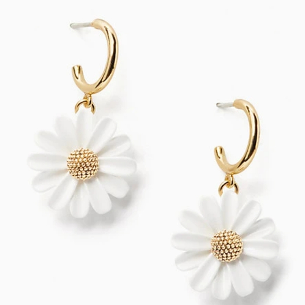 Brand New KATE SPADE DAISY Beep Beep Off We Go Earrings